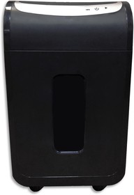 Фото 1/8 Шредер Office Kit S218 (1,9x13) черный (секр.P-5) фрагменты 22лист. 30лтр. скрепки скобы пл.карты CD