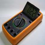 DT-9205A, Мультиметр цифровой для измерения тока, напряжения, сопротивления ...