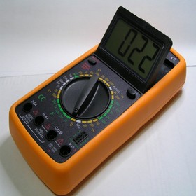 DT-9205A, Мультиметр цифровой для измерения тока, напряжения, сопротивления, параметров диодов и транзисторов