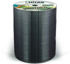 UL130028A1T, Диск DVD-R Mirex 4.7 Gb, 16x, Shrink (100), Ink Printable (100/500)