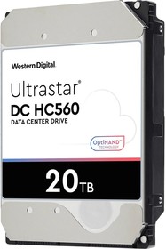 20Tb WD Ultrastar DC HC560 {SATA 6Gb/s, 7200 rpm, 512mb buffer, 3.5"} [0F38785/WUH722020BLE6L4]