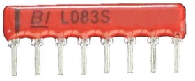 L083S103, Сборка резисторная (10кОм SIP8)