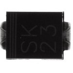 SK23, Диод Шоттки SMD (2A 30В SMB)