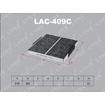 LAC-409C, LAC-409C Фильтр салонный LYNXauto