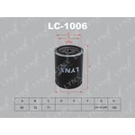 LC-1006, LC-1006 Фильтр масляный LYNXauto