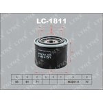 LC-1811, LC-1811 Фильтр масляный LYNXauto