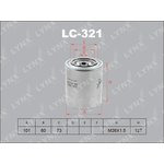 LC-321, LC-321 Фильтр масляный LYNXauto