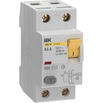 Выключатель дифференциального тока (УЗО) 2п 63А 300мА 6кА тип AC ВД3-63 KARAT ...
