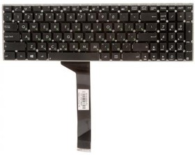 Фото 1/2 (0KNB0-612BRU00) клавиатура для ноутбука Asus X501, X501A, X501U, F501A, F501U, X501EI, X501XE, X501XI, X550, X550C, X550CA, X550CC черная б