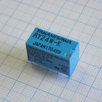 RY-24W-K, Signal Relay 24VDC 1A DPDT(20.2x9.8x12.5)mm THT