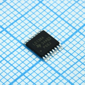 Фото 1/3 SN74LVC138APWR, (ИД7), 3 на 8 декодер демультиплексор, 16-TSSOP