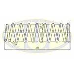 GCS259240, Пружина задняя
