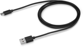 Фото 1/3 Кабель Buro USB Type-C (m) - USB (m), 1.2м, 2A, черный [usb-tc-1.2b2a]