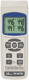TM-947SD, Thermometer, 4 Inputs, -50 ... 1700°C