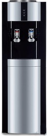 Фото 1/5 Кулер для воды Экочип V21-LCE black+silver со шкафчиком 12356 ETK12356/
