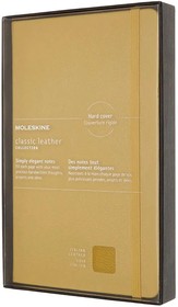 Фото 1/4 Блокнот MOLESKINE Limited Edition, 176стр, в линейку, твердая обложка, желтый [lclh31hm17box]