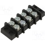 0387700104, Barrier Terminal Blocks .375 BARRIER 04P 2-ROW LOPRO