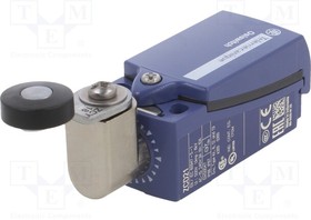 Фото 1/5 XCKD2118P16, Limit switch; lever R 33mm, plastic roller O19mm; NO + NC; 10A