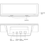 Панель управления Sber SDCP-10-001 10.1" сенсорная DC 2.0/PoE