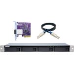 Network storage expansion shelf without SMB QNAP TL-R400S SATA 6GB/s JBOD ...