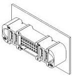 46562-3003, Power to the Board TEN60 PRESS-FIT VERTICAL RECPT ASSY