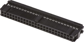 Фото 1/4 1-1658621-0, 50-Way IDC Connector Socket for Cable Mount, 2-Row