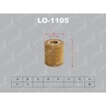 LO-1105, LO-1105 Фильтр масляный LYNXauto