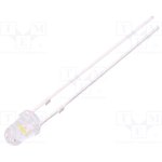 OSG8DL3131A, LED; 3mm; yellow (fluorescent yellow-green); 7000?8400mcd; 30°