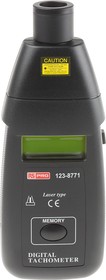 Фото 1/3 Tachometer Best Accuracy ±0.05 % - Laser LCD 99999rpm