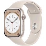 Смарт-часы Apple Watch Series 8 A2771 45мм OLED LTPO сияющая звезда (MNUQ3LL/A)