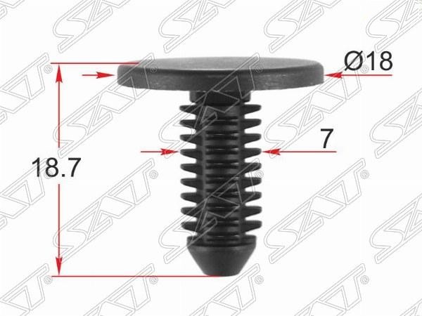 Клипса обшивки кузова VAG (Продажа по 10шт)