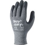 SKY033, Glass Fibre, Nylon Nitrile-Coated Cut Resistant Gloves, size 9, Black