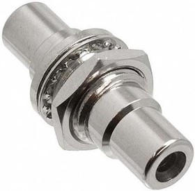 Фото 1/2 BPJJ03X, White Panel Mount RCA Socket, Nickel