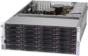 Фото 1/2 Серверная платформа Supermicro SuperStorage 4U Server 640P-E1CR36L noCPU(2)3rd Gen Xeon Scalable/TDP 120-270W/no DIMM(16)/ 3808LHBA HDD(36)L