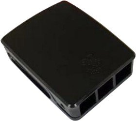 Фото 1/2 Корпус ACD RA598 Корпус ACD Black ABS Case for Raspberry 4B