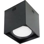 Светодиодный накладной светильник 016-045-0010 алюминий 10W 4200K Черный ...