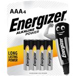 Батарейки ENERGIZER Alkaline Power LR03/E92/AAA B4 - (блистер 4шт)