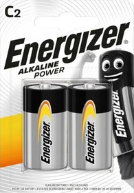 Батарейка Energizer Alkaline power LR14 C BL2 Alkaline 1.5V (2/12)