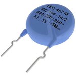 C981U472MWWDBAWL30, Safety Capacitors 760/500VAC 4700pF Y5U 20% LS=10mm