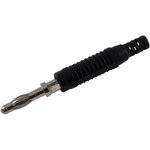 25.422.2, Plug for cable 4mm black 24A