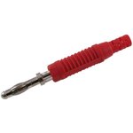 25.422.1, Plug for cable 4mm red 24A (OBSOLETE)