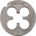70829, Плашка метрическая, легированная сталь М12х1,25 мм