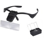 Линза-очки х3,5 MG9892B с подсветкой, (увеличение 1- 3,5) ...