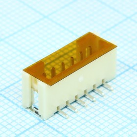 B6B-PH-SM4-TBT (LF)(SN), Conn Shrouded Header (4 Sides) HDR 6 POS 2mm Solder ST Top Entry SMD T/R