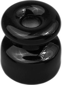 Изолятор для наружного монтажа R, керамика, цвет черный (50 шт/уп) R1-551-03-50