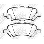 PN21002, Колодки тормозные дисковые