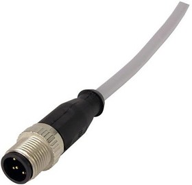 Фото 1/2 21 34 840 0585 100, Sensor Cable, M12 Plug - Bare End, 5 Conductors, 10m, IP67, Grey