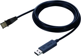 Фото 1/6 06AFM380F, Linear Counter Cable, USB-A to SPC (USB-INT-F) For Use With Digimatic Series, 2m Length