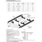 9.4005.1, Комплект крепежа к порогам Mitsubishi ASX (2010-)/Outlander ...