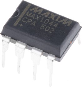 Фото 1/4 MAX1044CPA+, MAX1044CPA+ Charge Pump, Regulator 200µA, 1.5 10 V, 5 kHz 8-Pin, PDIP